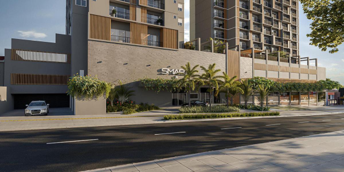 Portaria do Smart 36 no Setor Bueno, goiania