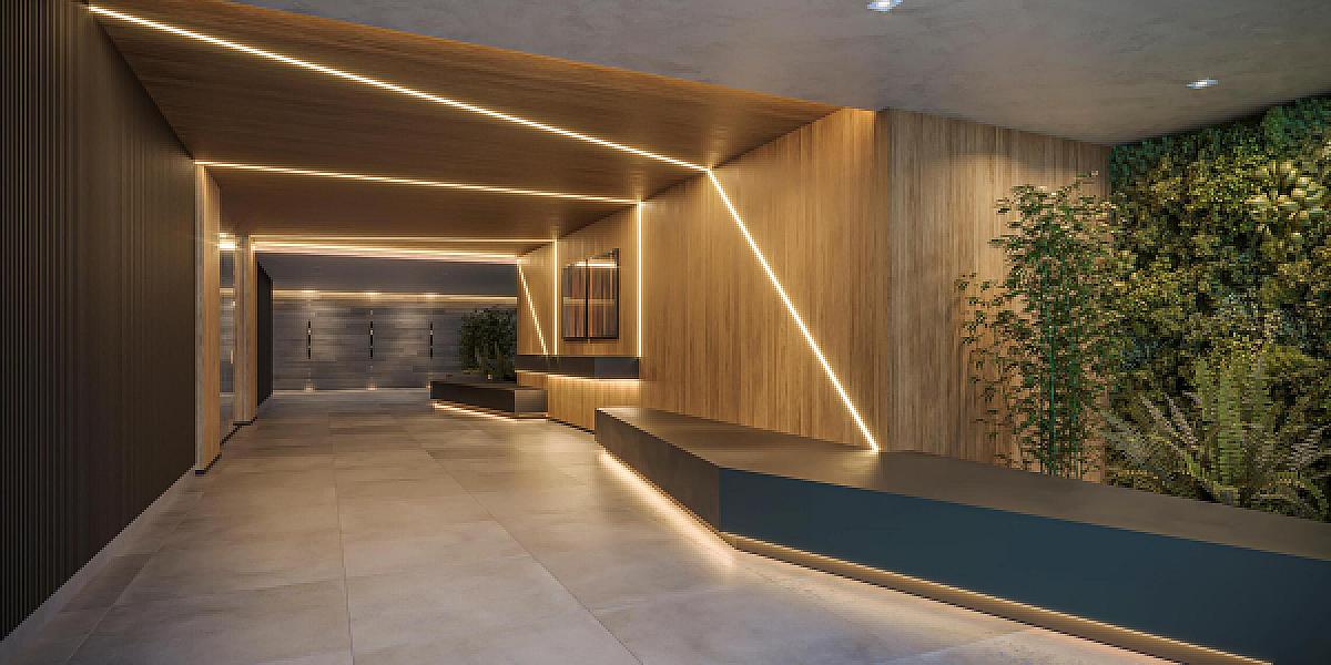 Hall do Smart 36 no Setor Bueno, goiania