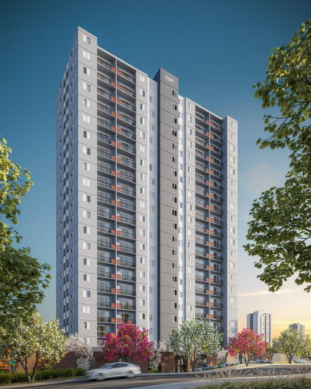 Fachada do Now Alameda das Águas - Fase 1 no Fazenda Santa Rita - Conjunto Residencial Alto Oriente, goiania