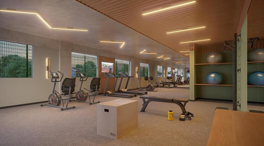 Fitness do Now Alameda das Águas - Fase 1 no Fazenda Santa Rita - Conjunto Residencial Alto Oriente, goiania
