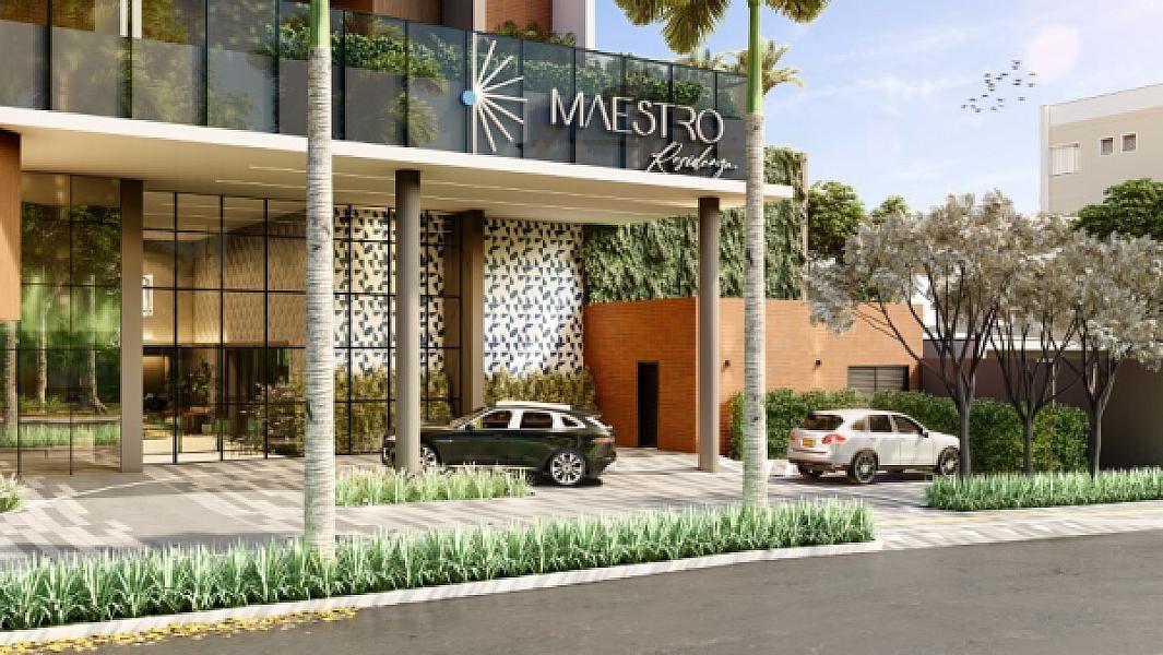 Portaria do Maestro Residenza no setor-oeste, goiania