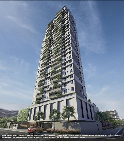 Fachada do B.Great Bosque dos Buritis no setor-central, goiania
