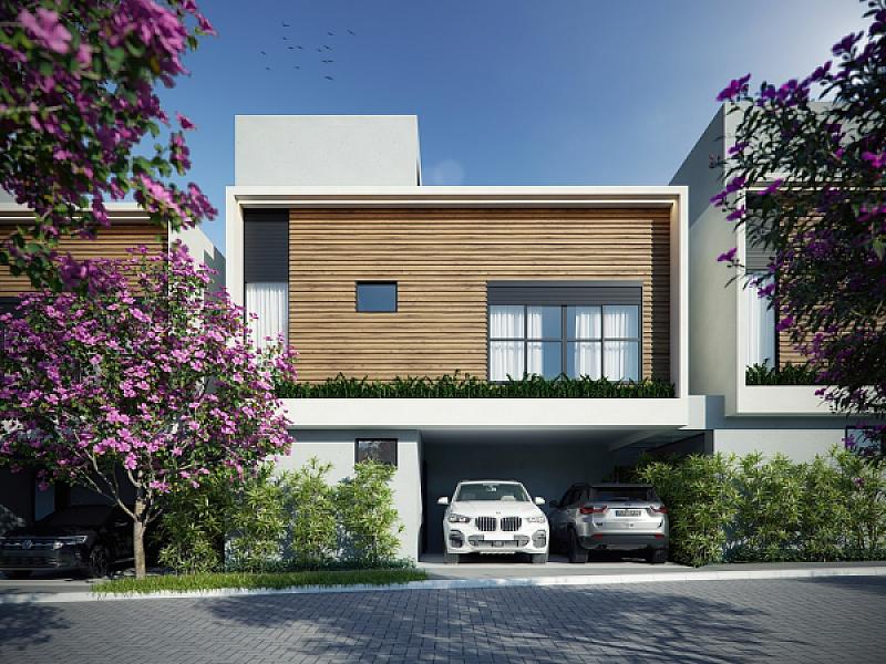 Fachada do Uniq Condomínio Horizontal - Fase 1 no Setor Faiçalville, goiania