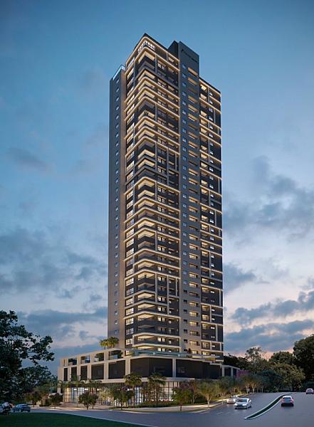 Fachada do Senda by Palme no residencial-edilberto-nascimento, goiania