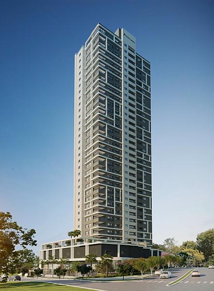 Fachada do Senda by Palme no residencial-edilberto-nascimento, goiania