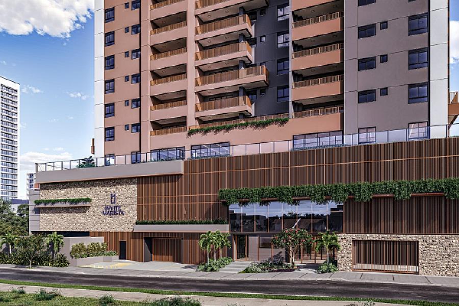 Portaria do Invite Marista Apartments no Setor Marista, goiania