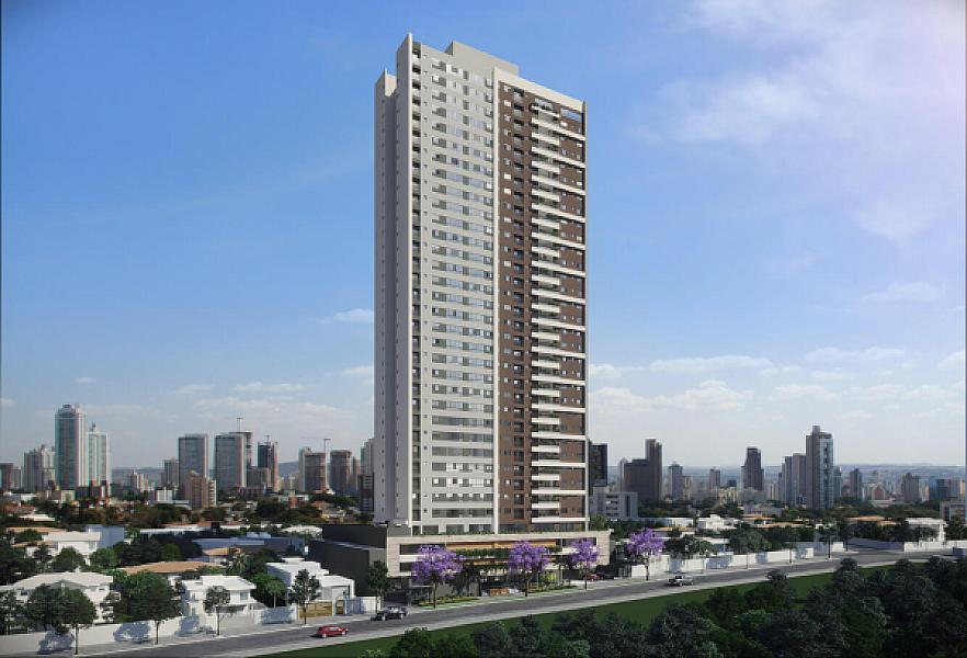 Fachada do Blume Apartments no serrinha, goiania