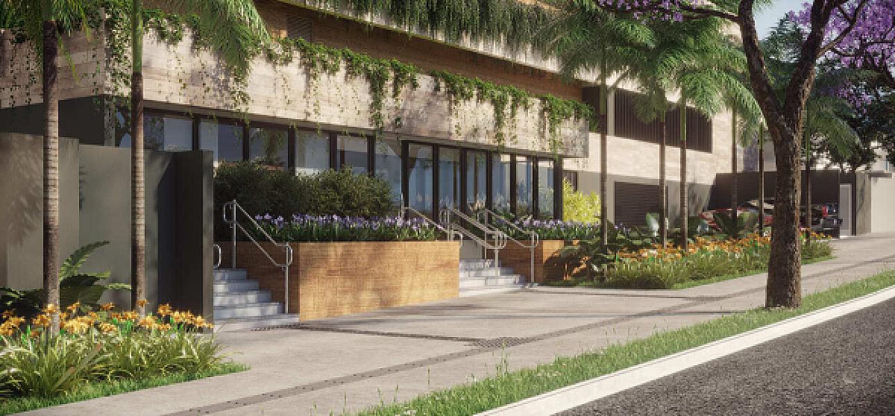 Portaria do Blume Apartments no serrinha, goiania