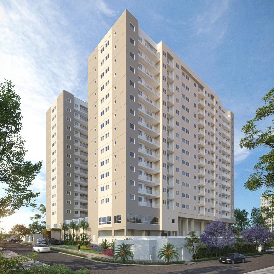 Fachada do Max Ipê - Fase 1 no Jardim Ipê, goiania