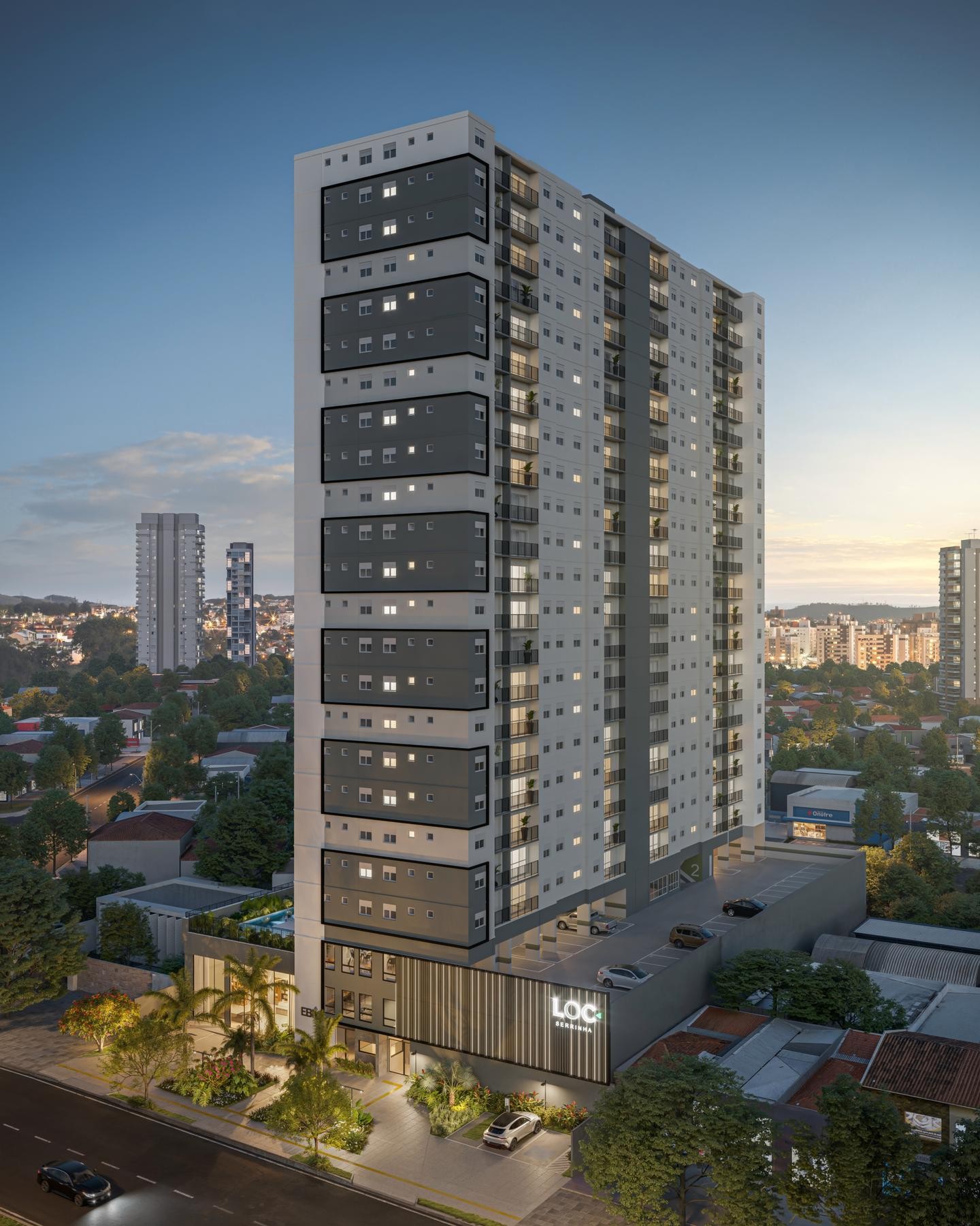 Fachada do Loc Serrinha no Serrinha, goiania
