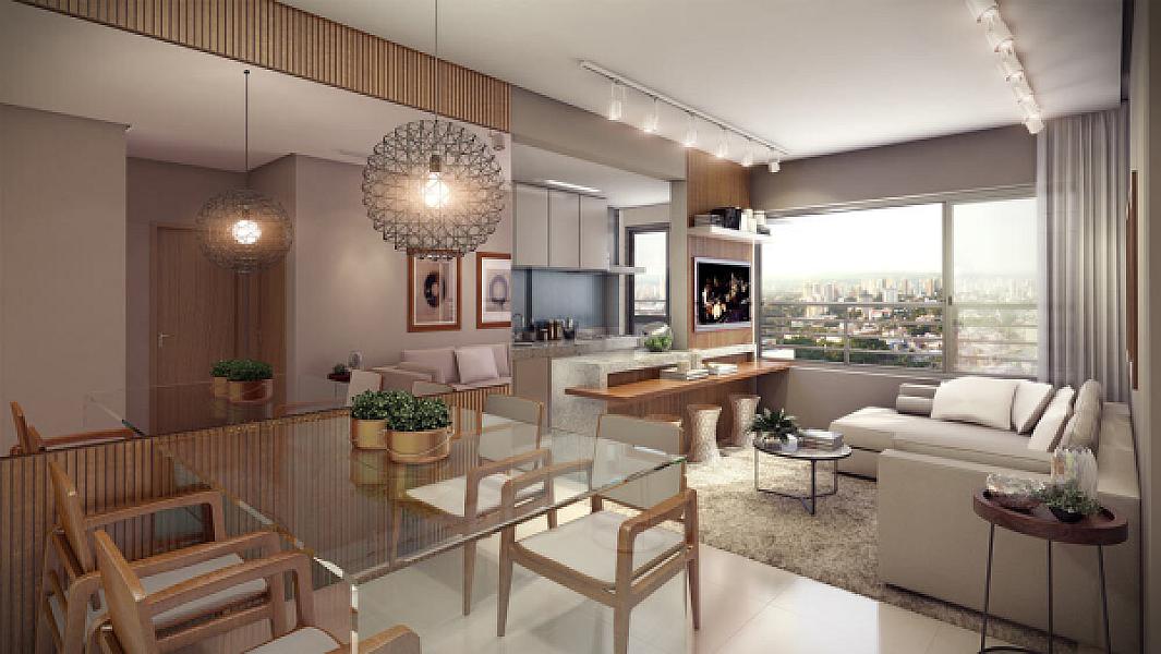 Living do Uptown Home no jardim-europa, goiania