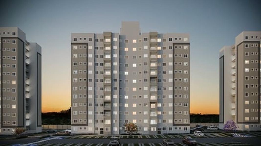 Fachada do Gran Porto - Fase 2 no jardim-novo-mundo, goiania