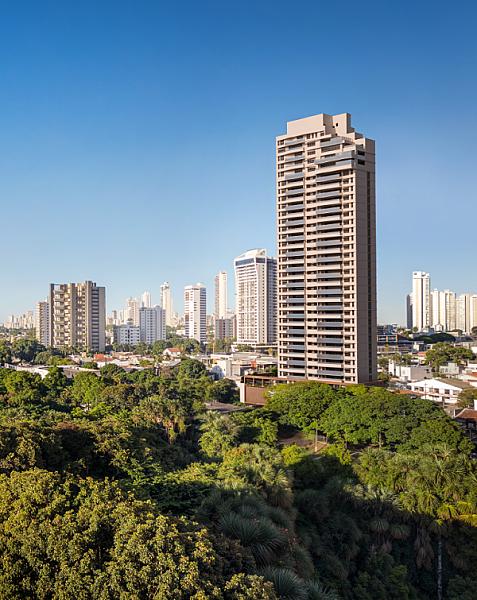 Fachada do Ryad no setor-marista, goiania
