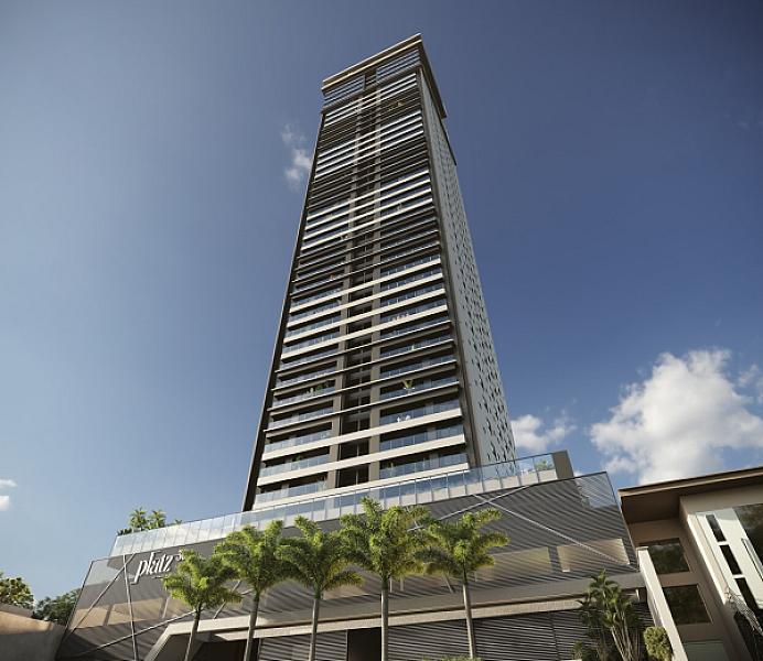 Fachada do Platz 36 By Brasal no setor-bueno, goiania