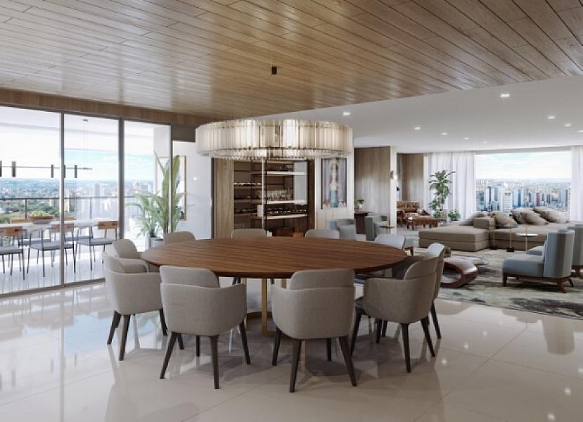 Living do Reserva Newest no setor-oeste, goiania