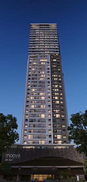 Fachada do Moove Home Brasal no setor-bueno, goiania