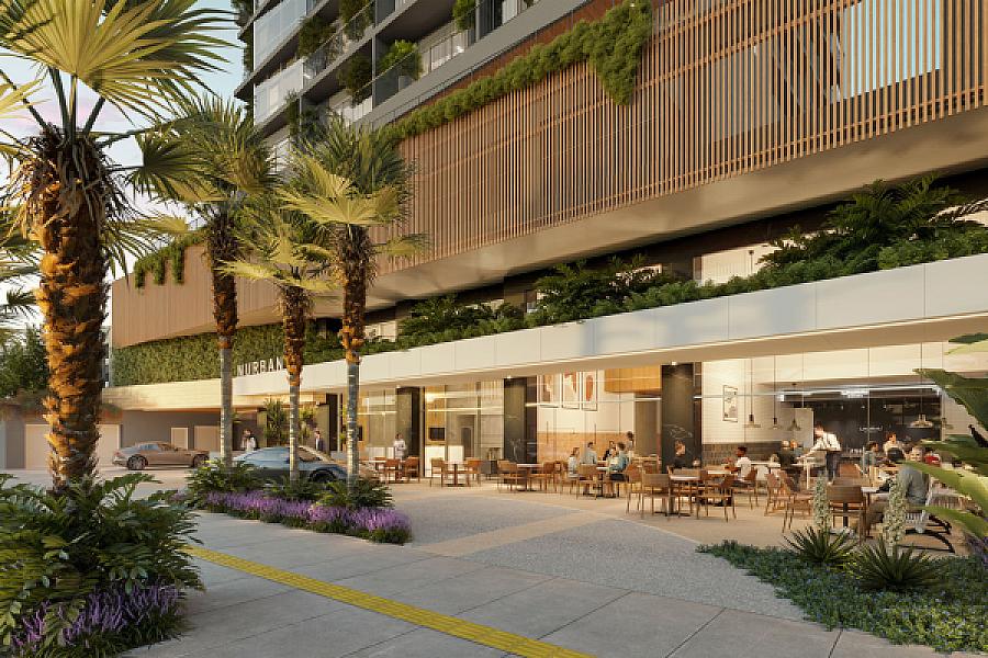 Portaria do Nurban Ecobusiness Design - Comercial no Setor Oeste, goiania