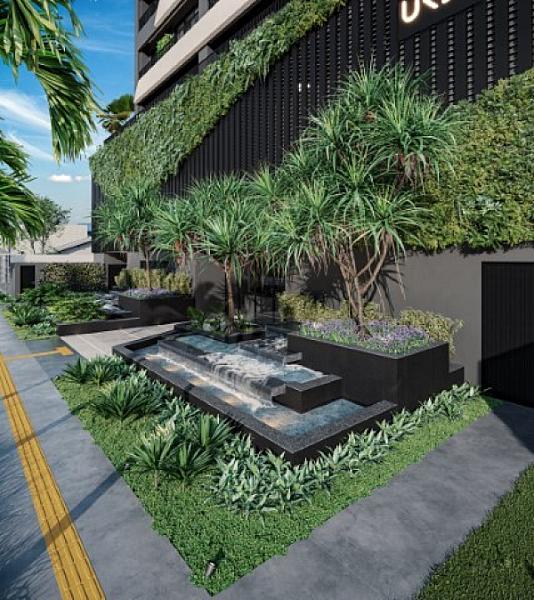 Portaria do Urban Garden Residence no Setor Bueno, goiania