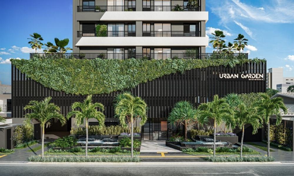 Portaria do Urban Garden Residence no setor-bueno, goiania