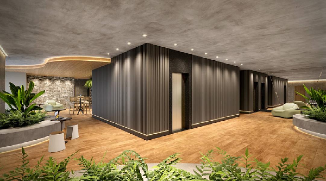 Hall do Alma Home Senses no setor-oeste, goiania