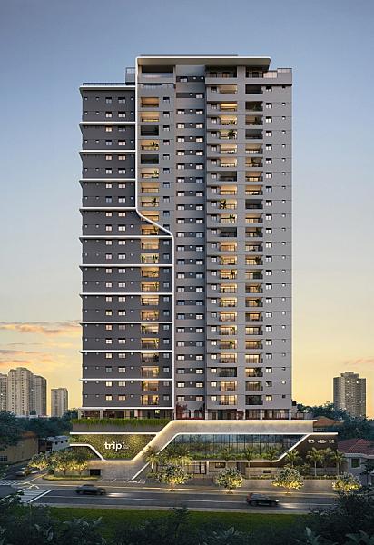 Fachada do Trip World Home no nova-suica, goiania