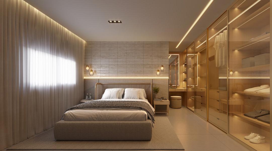 Dormitorio do Trip World Home no nova-suica, goiania