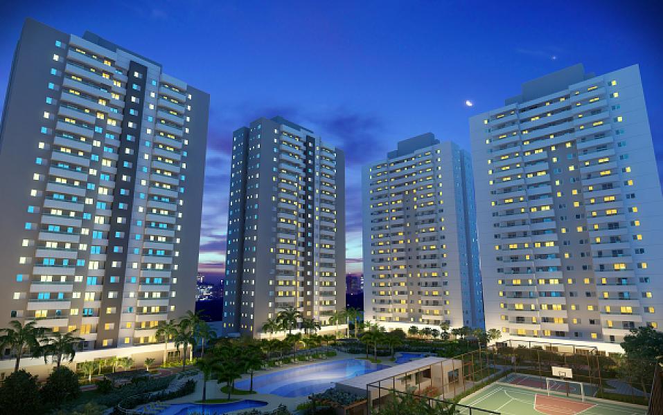 Fachada do Terra Mundi Eldorado - Fase 5 no residencial-granville, goiania