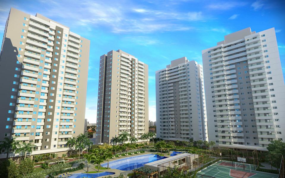 Fachada do Terra Mundi Eldorado - Fase 2 no residencial-granville, goiania