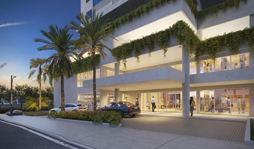 Porte cochère do Euro Towers - Home no park-lozandes, goiania