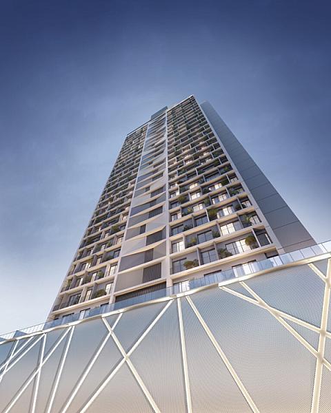 Fachada do Ybiti Home by Opus no serrinha, goiania