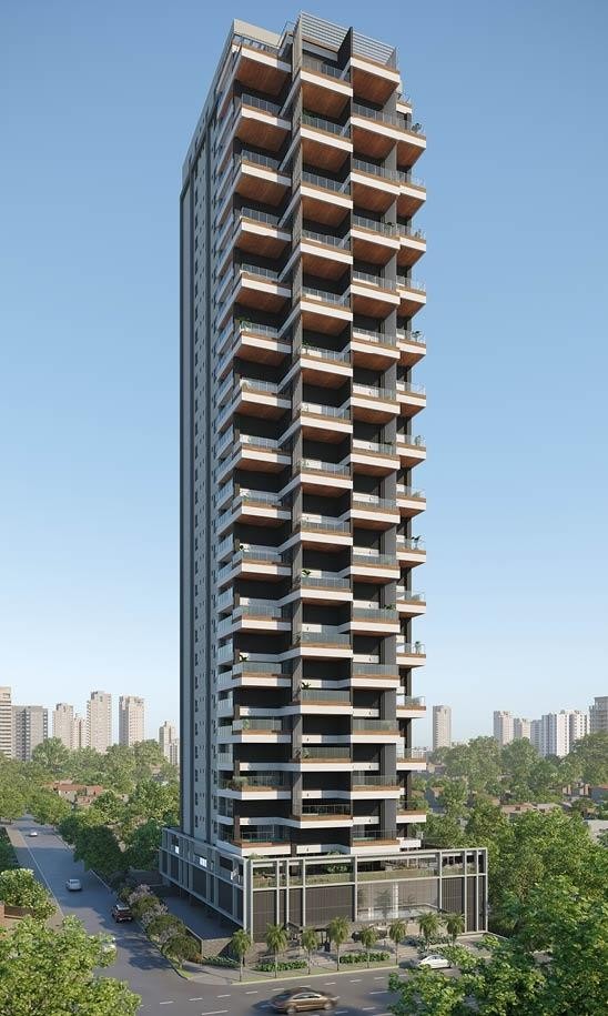 Fachada do Opus Penthouses Marista 146 no Setor Marista, goiania