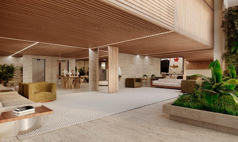 Hall do Opus Penthouses Marista 146 no setor-marista, goiania