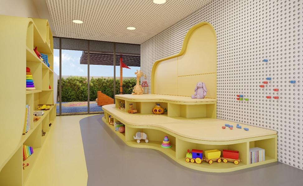 Brinquedoteca do Opus Brava Design no setor-bueno, goiania