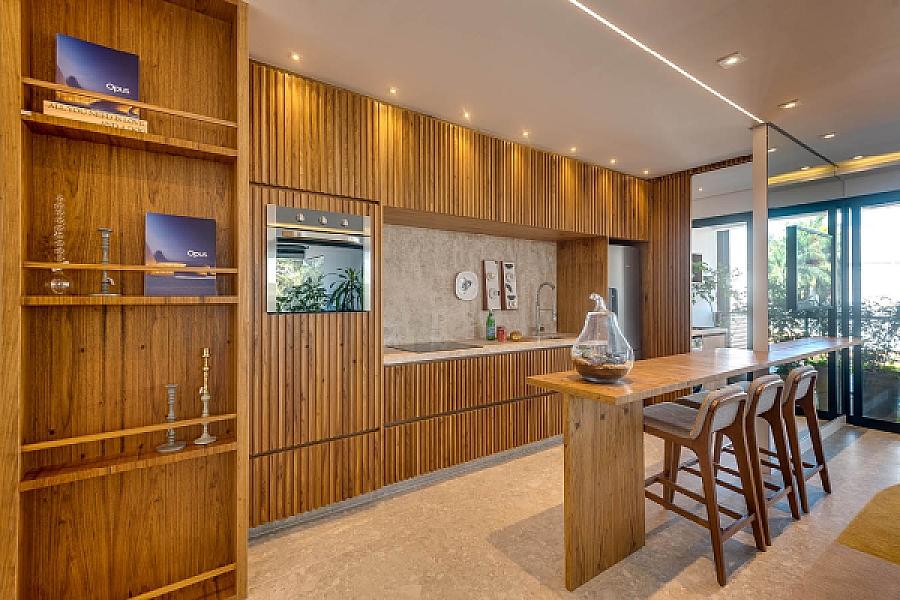 Living do Gyro Vaca Brava Design no setor-bueno, goiania