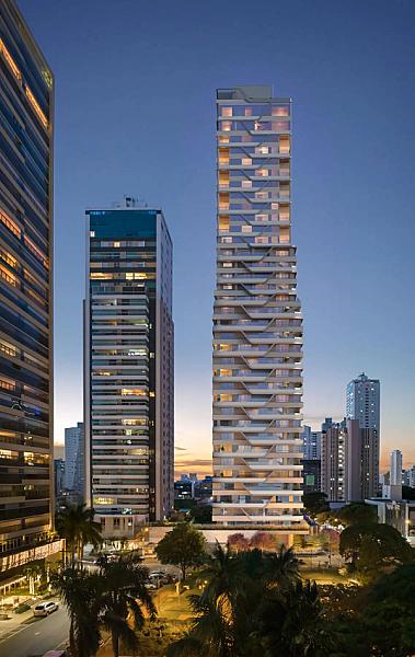 Fachada do City 23 no Setor Bueno, goiania