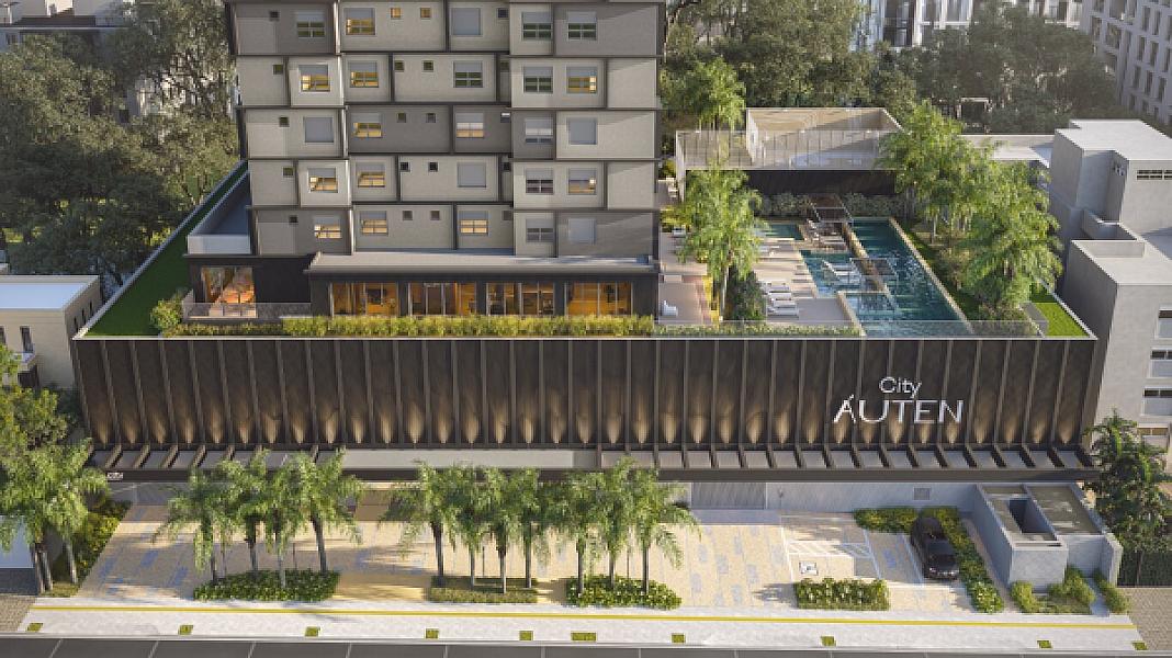 Fachada do City Áuten no setor-bueno, goiania