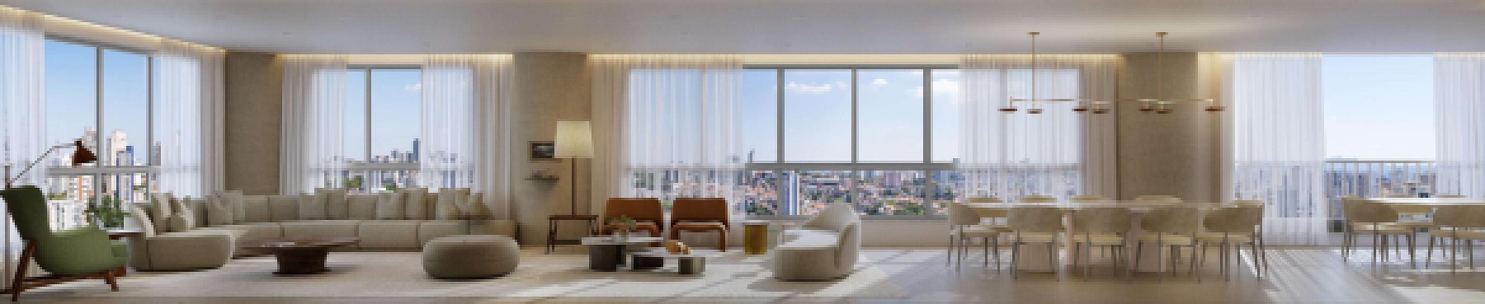 Living do City Park Majestic no setor-bueno, goiania