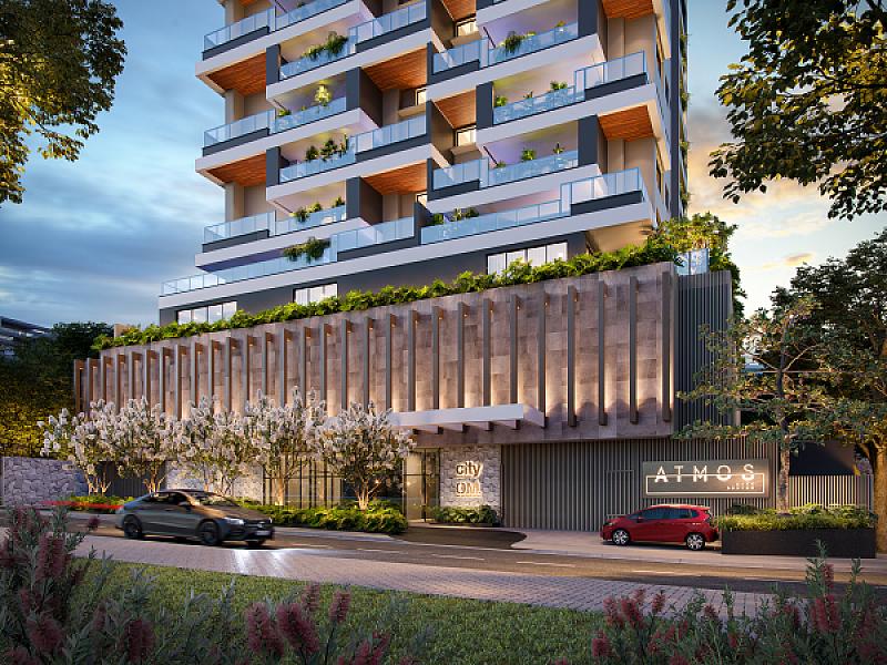 Portaria do Atmos City Design no Setor Marista, goiania