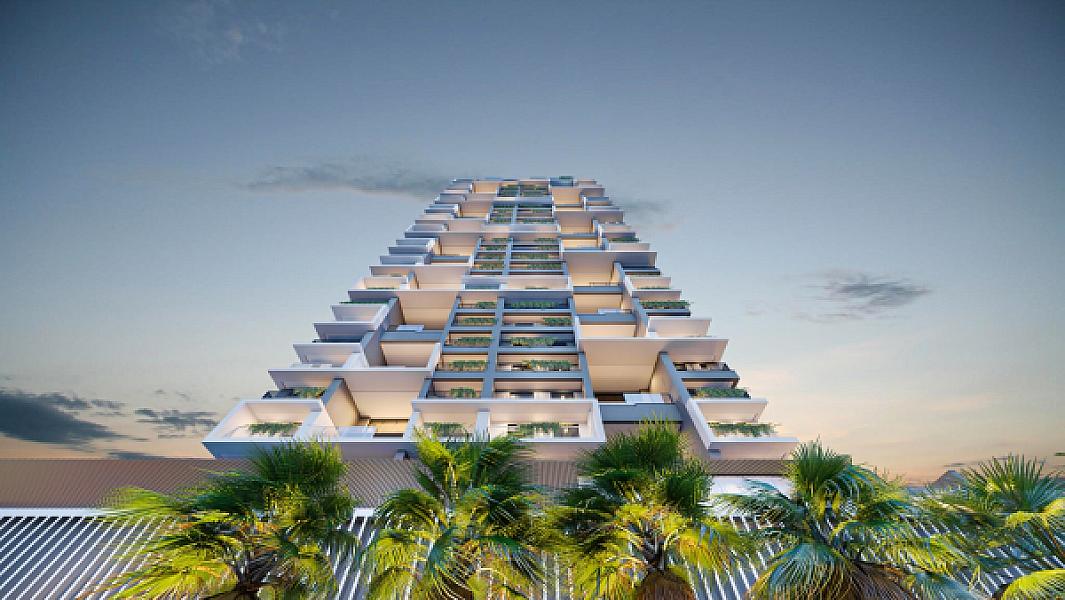 Fachada do Haut Compact Life no setor-bueno, goiania