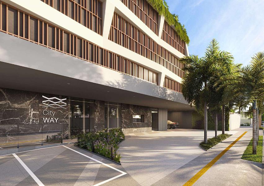 Portaria do City Way no Setor Bueno, goiania