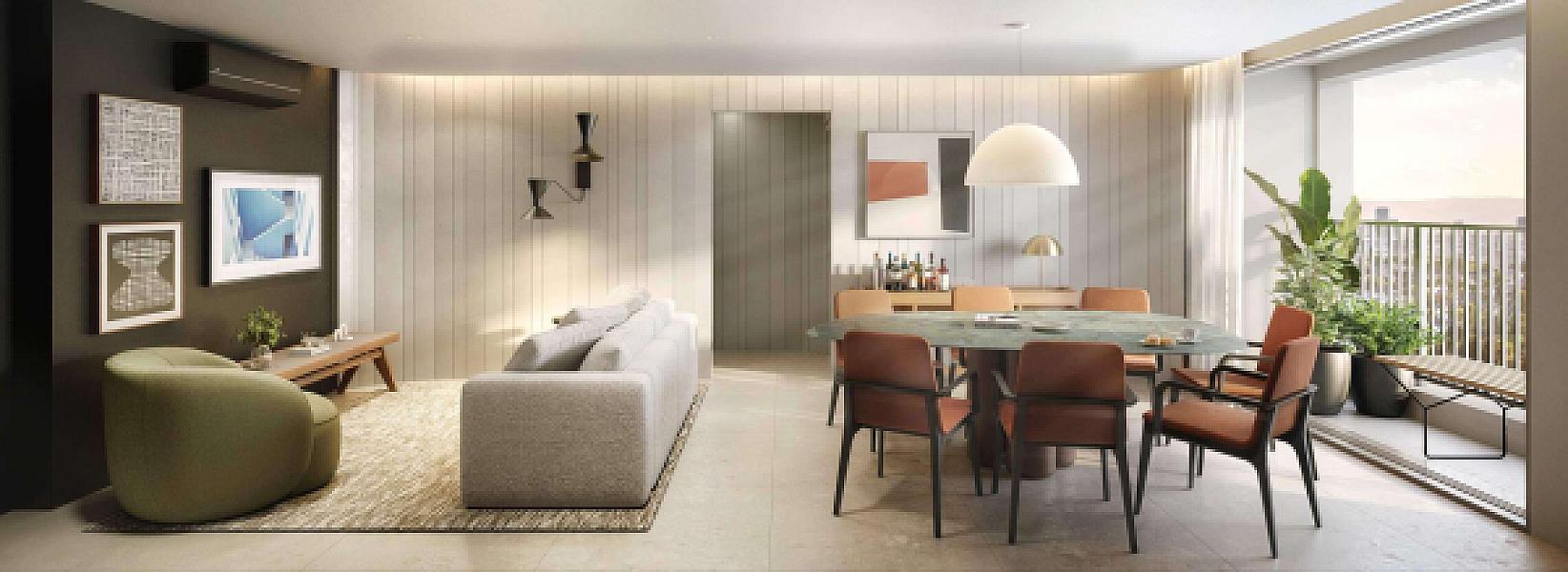 Living do City Way no Setor Bueno, goiania