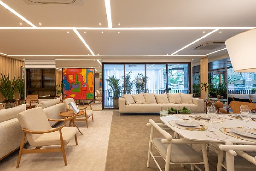 Living do Deck 23 no setor-bueno, goiania
