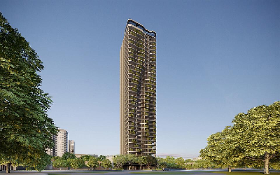 Fachada do Sunna no setor-oeste, goiania