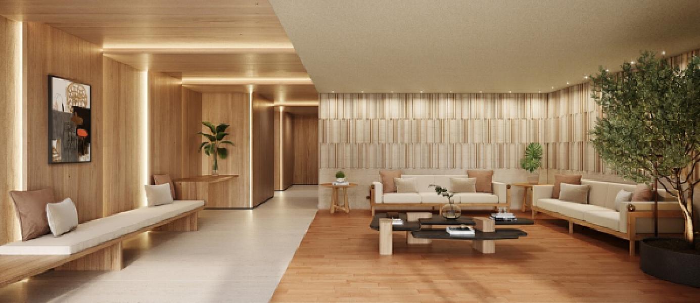 Hall do Opus Sense no Setor Marista, goiania