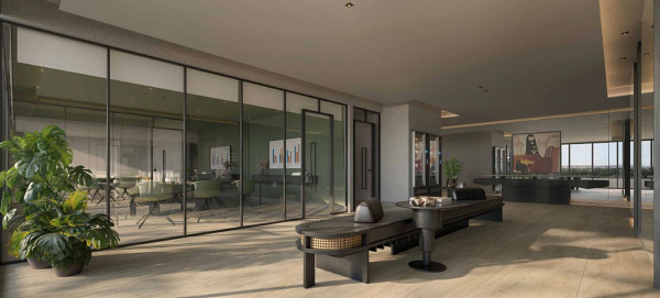 Hall do Passeo Opus Offices no Setor Bueno, goiania