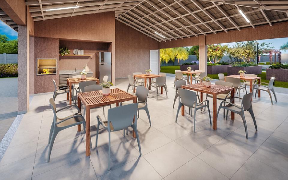 Churrasqueira do RNI Porto Ravena - Fase 1 no Residencial Porto Seguro, goiania