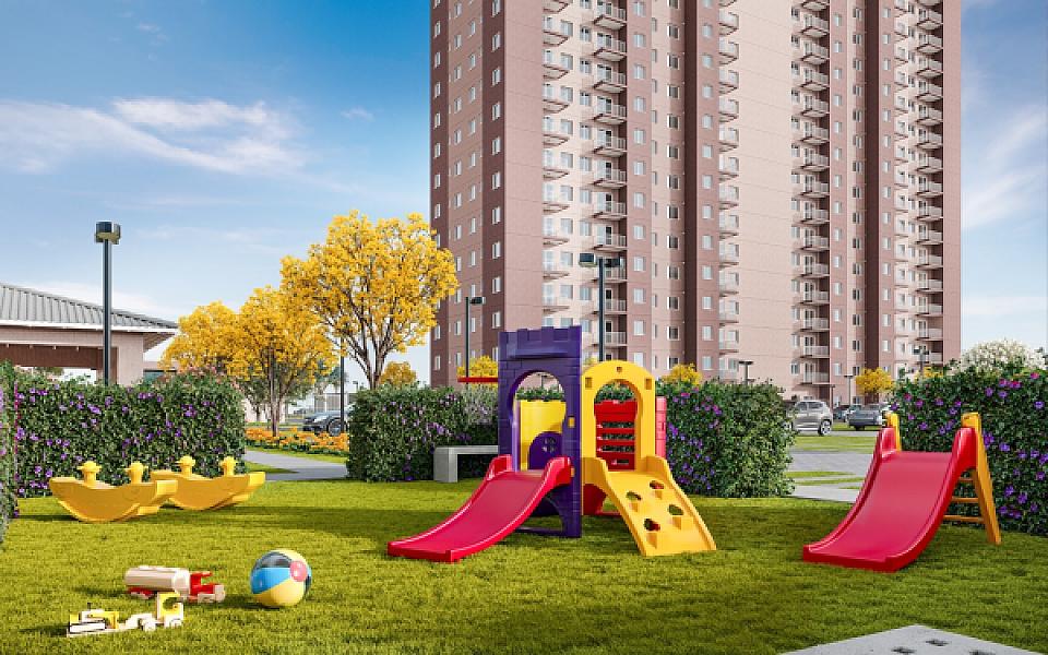 Playground do RNI Porto Ravena - Fase 1 no residencial-porto-seguro, goiania