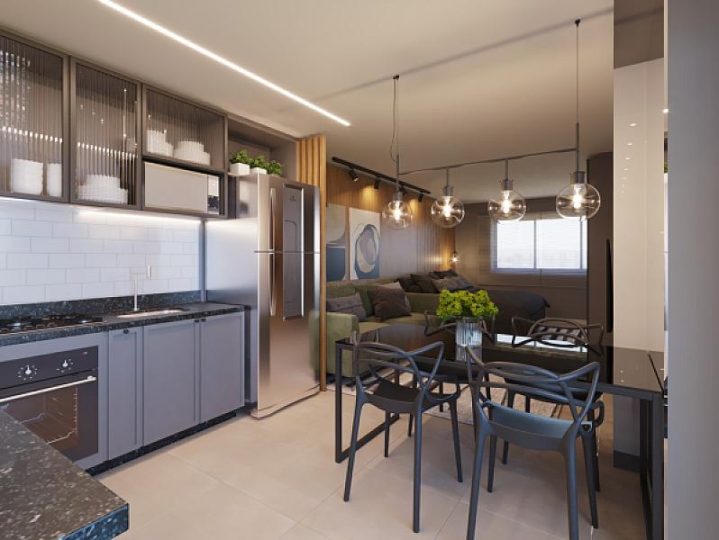 Living do Vibe Marista no setor-marista, goiania