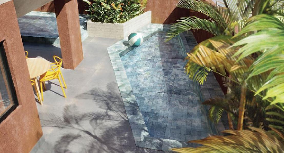 Piscina do Lina Praça do Sol no setor-oeste, goiania
