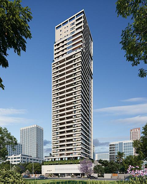 Fachada do Aysú no setor-bueno, goiania